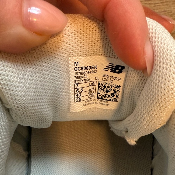 New Balance Off-White 9060 Athletic Shoes - Picture 6 of 6